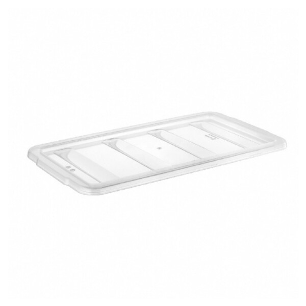 Tapa transparente de policarbonato para portacubiertos de 4 divisiones | Gastroplast GKL04 Tapa transparente de policarbonato para portacubiertos de 4 divisiones | Gastroplast GKL04