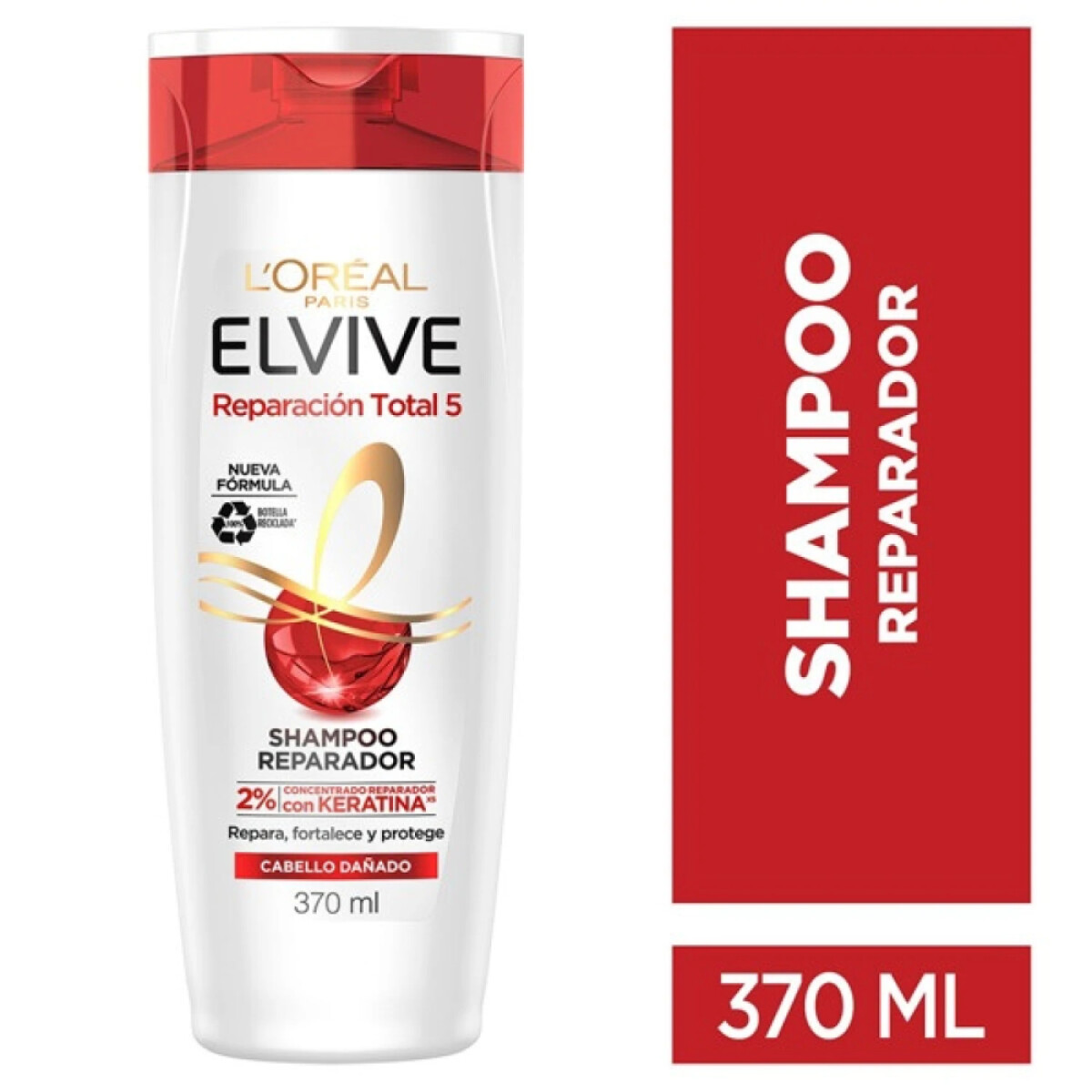Shampoo L'Oréal Paris Elvive Reparación Total 5 370ml 