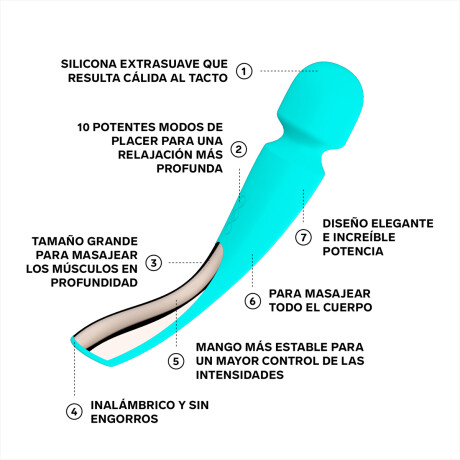 Masajeador De Cuerpo Lelo Smart Wand 2 Large Masajeador De Cuerpo Lelo Smart Wand 2 Large