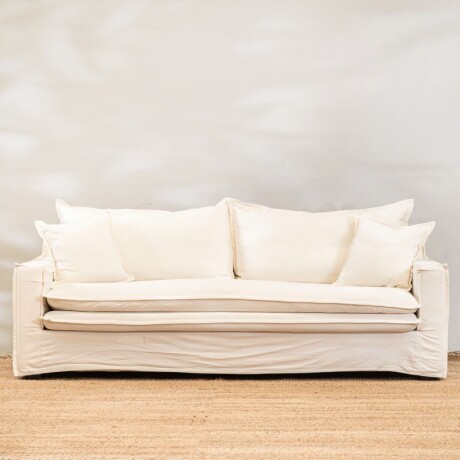 Sillón Tessa 3 Cuerpos Crudo U