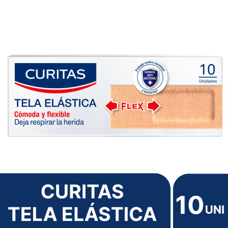 Curitas Tela Elástica 10 Unidades Curitas Tela Elástica 10 Unidades