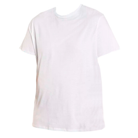Camiseta Básica Plus Talles Especiales blanco