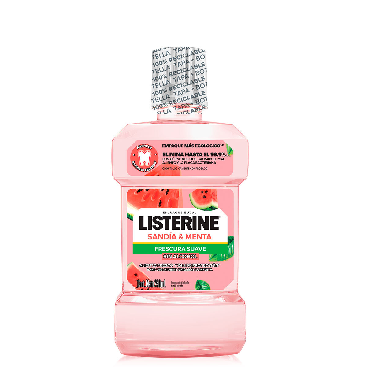 Enjuague Bucal Listerine Sandia Y Menta 250 Ml. 