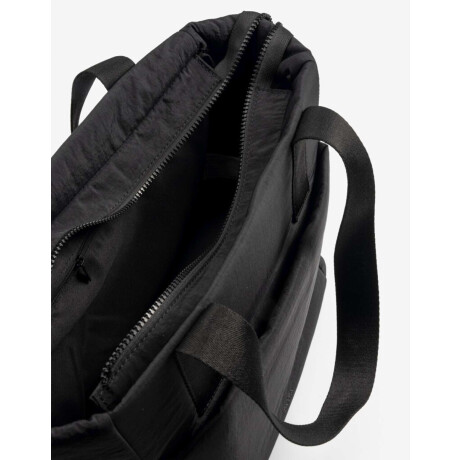 Cartera Shopper Nylon Negro