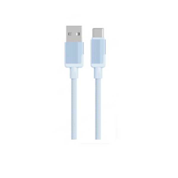 Cable de carga USB-C azul