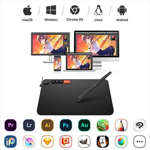 Tablet Digitalizadora 10x6 Veikk Unica