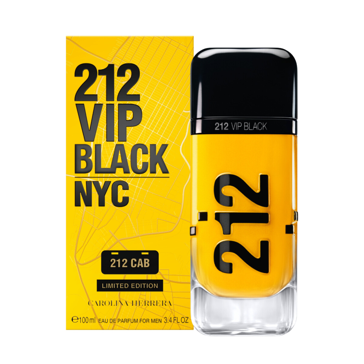 Perfume Carolina Herrera 212 Vip Black Cab EDP 100ml 