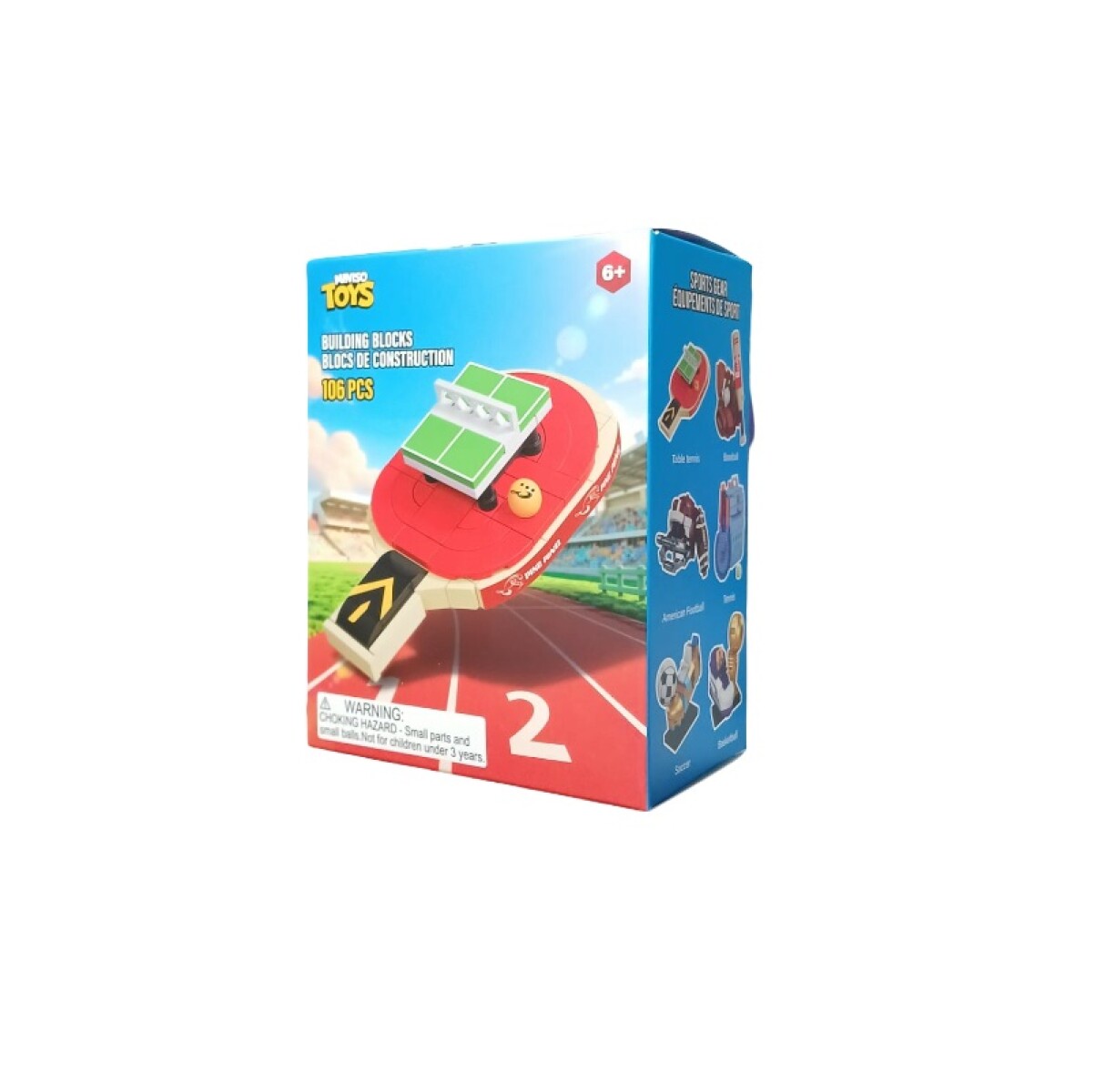 Bloques para armar sport - Ping pong 