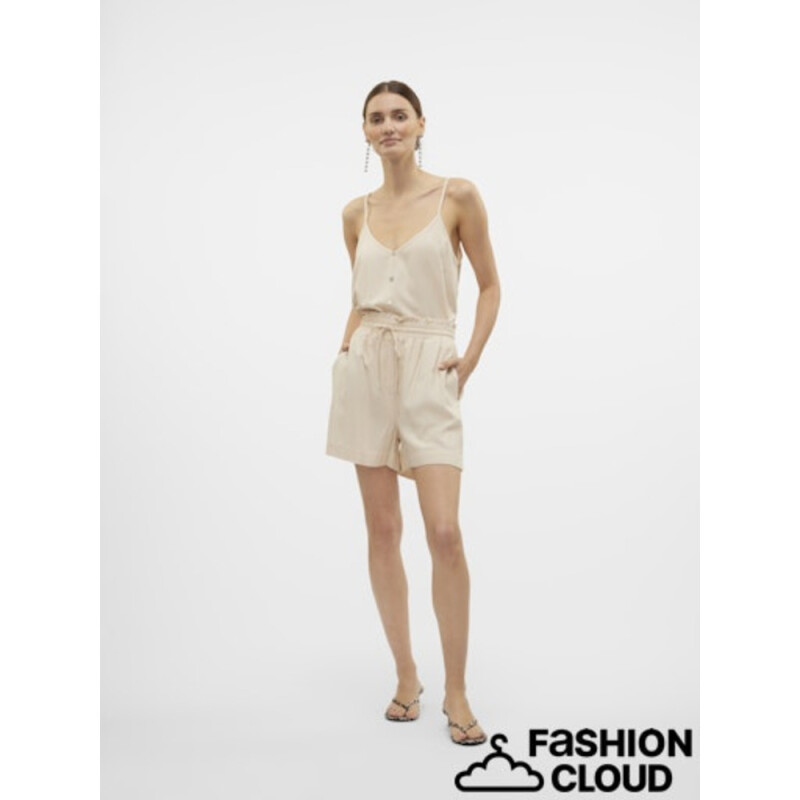 VMMYMILO SINGLET TOP WVN GA OATMEAL