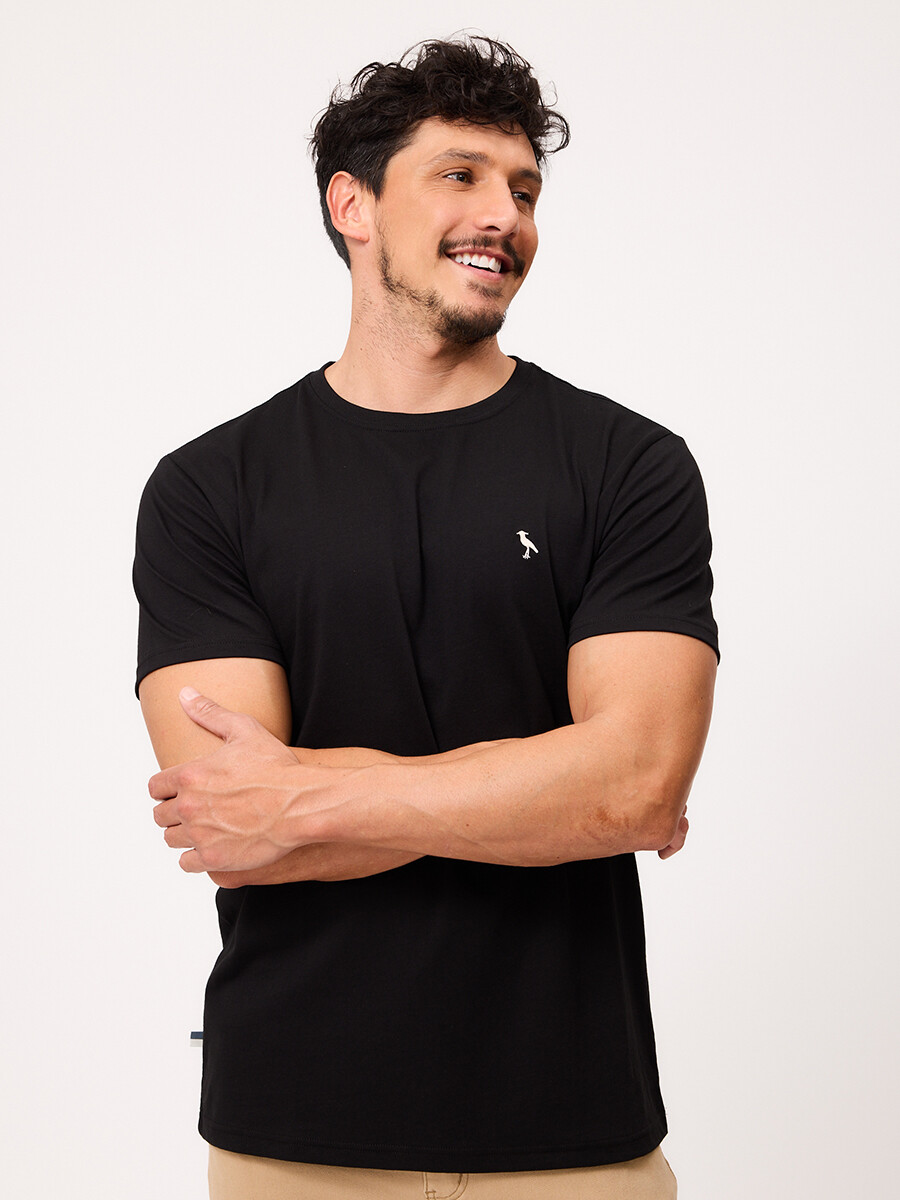 T-SHIRT GOLFO S27 POLANCO - Negro 