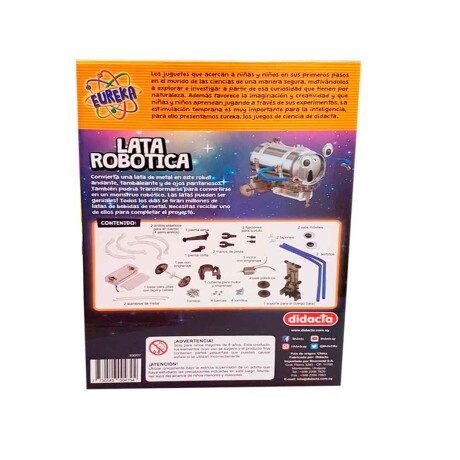 Juego Lata Robótica Investigador Científico Didacta 001