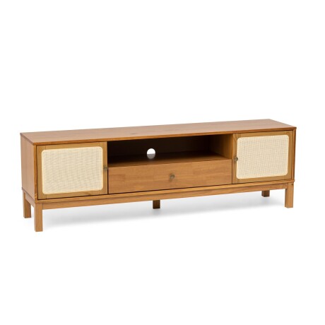 MUEBLE PARA TV MADERA MARRON PRAGA CARAMELO