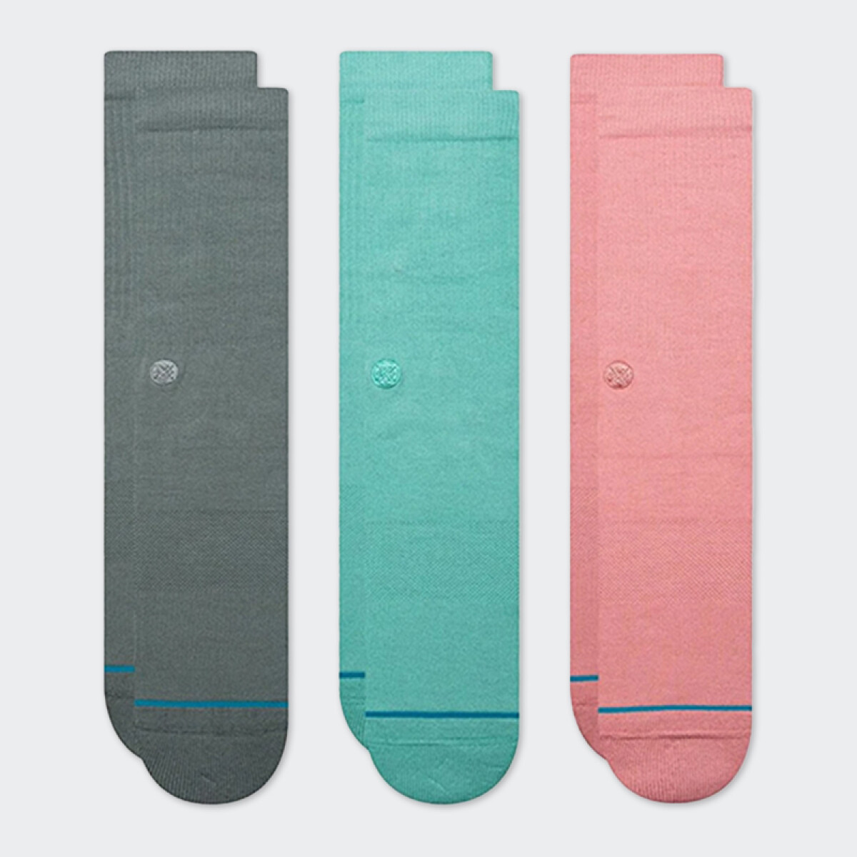 Medias Stance Icon 3 Pack - Multicolor 