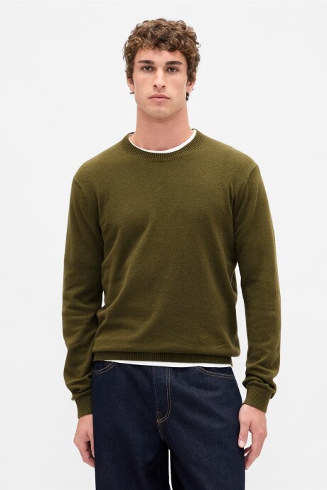 Buzo Cashsoft Hombre Ripe Olive