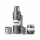 Kit Matero Terrano Box con Termo 1LT y Mate GRIS-METALIZADO