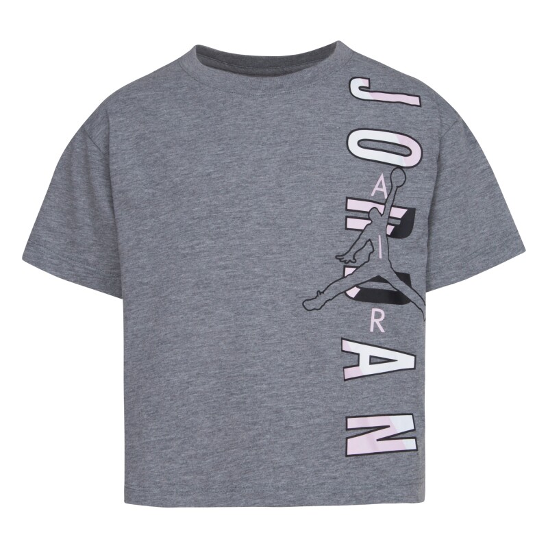 Remera Jordan Hbr Vert Tee de Niña Gris