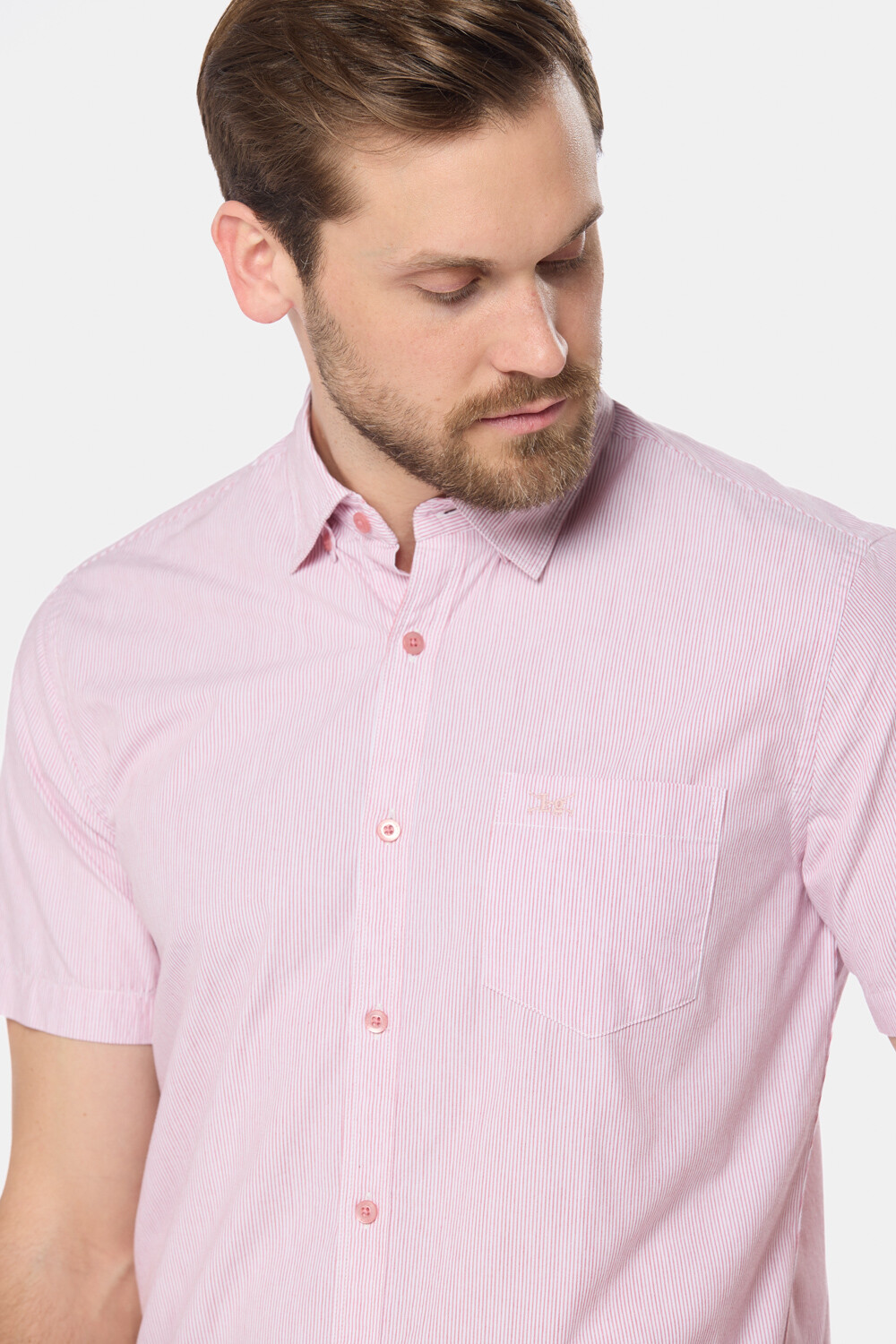 CAMISA RAYADA Rosa