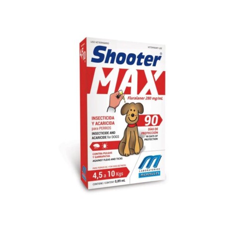 Pipeta Shooter Max Perros 4,5 a 10 Kg Pipeta Shooter Max Perros 4,5 a 10 Kg