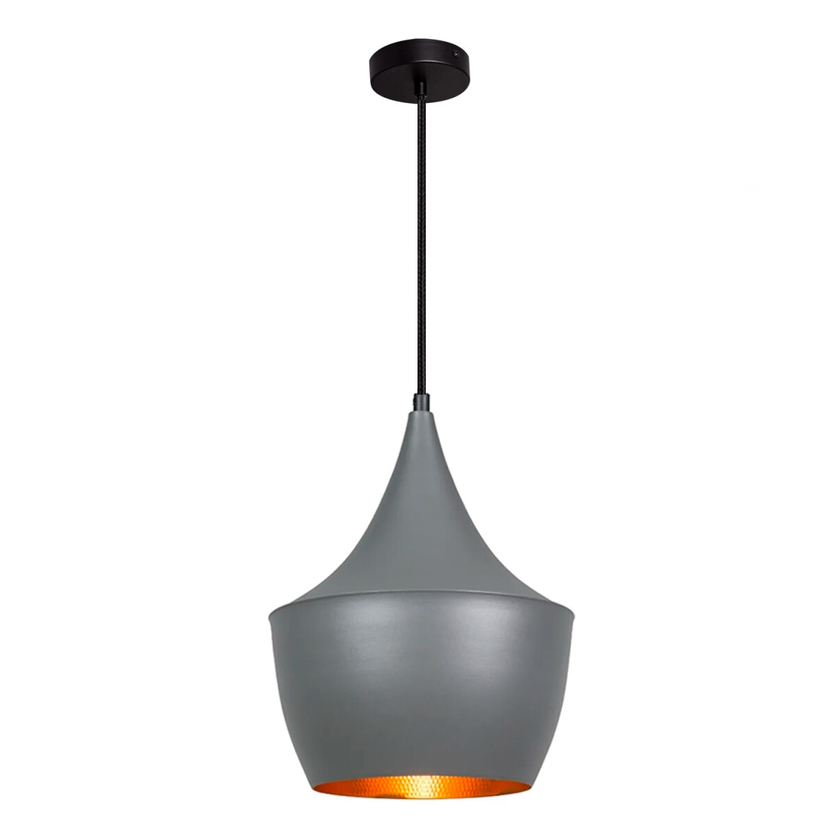 Luminaria Colgante Geisha 2 Gris ø 20 cm 