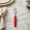 Tenedor mango plástico rojo KUTT Tenedor mango plástico rojo KUTT