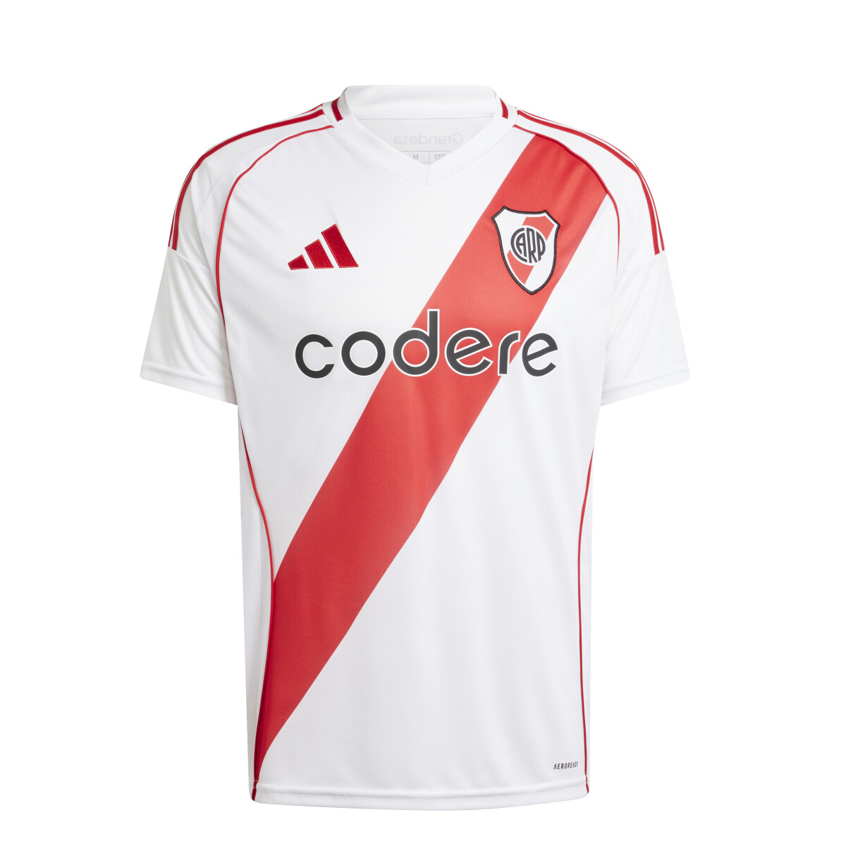 Camiseta Unisex Adidas River Plate Adidas - Blanco - Rojo 