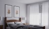 Cama 2 Plazas Madera Maciza Linea Mexicana Oscuro