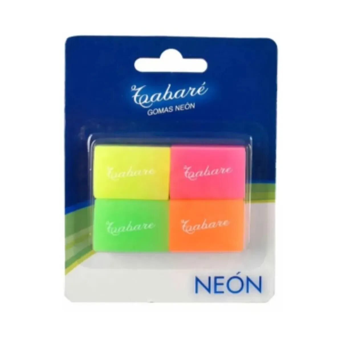 Goma Tabare Neon x 4 