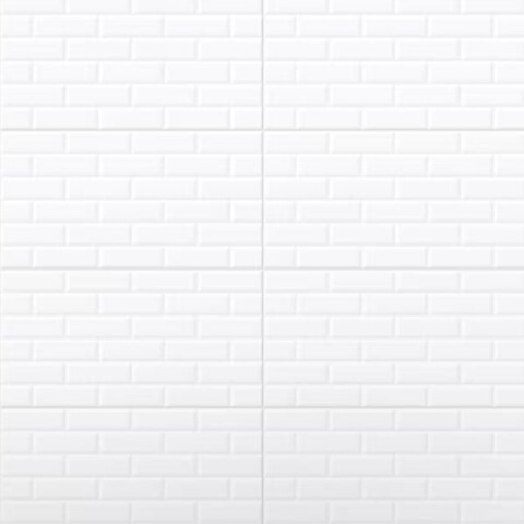 Cerámica Ladrillo blanco 32x62 cm Brillo Cerámica Ladrillo Blanco 32x62 Cm Brillo