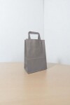Bolsa lisa acuario 14x08x20 cm GRIS SOMBRA