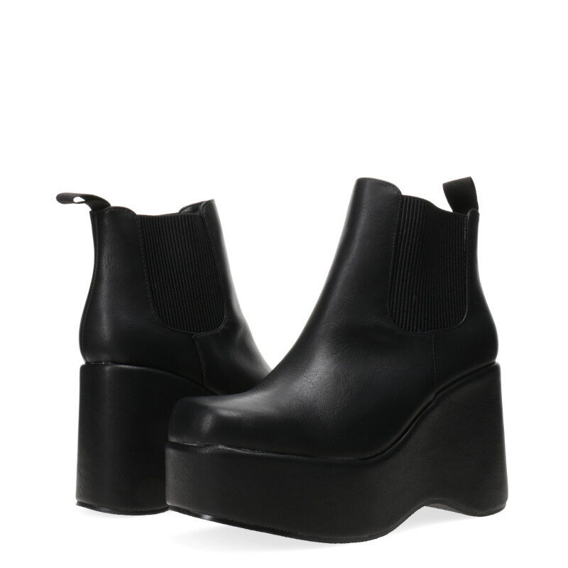 Bota de Mujer Miss Carol JULYET con plataforma Negro