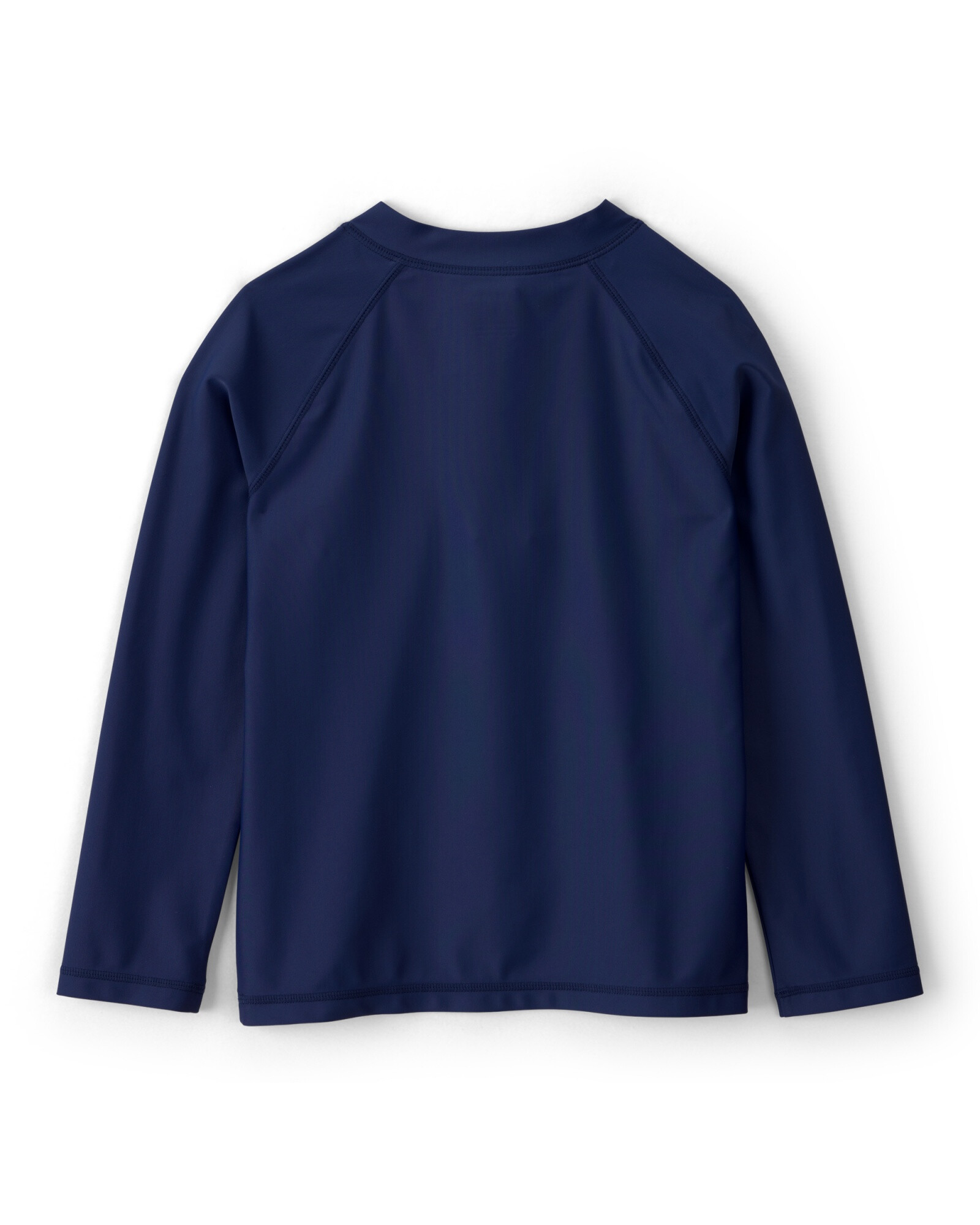 Remera de baño manga larga con protección UPF 50+, azul marino Sin color