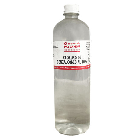 Cloruro de Benzalconio 1 L al 1%