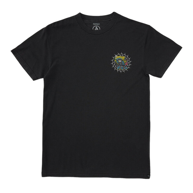 Remera Volcom ABG SKATE VITALS PROVOSTER TEE - Negro Remera Volcom ABG SKATE VITALS PROVOSTER TEE - Negro