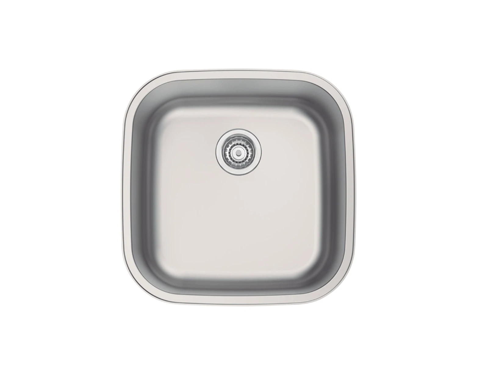Pileta De Cocina Satinada 40X40X20 