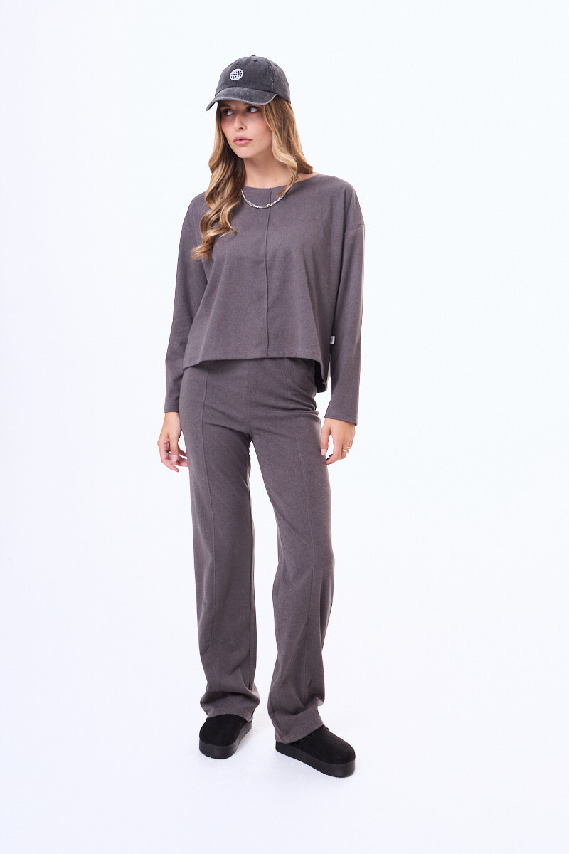 Buzo de felpa Jaerico Gris