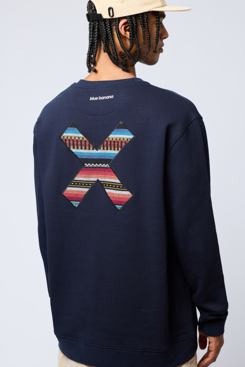 Sudadera Classic Blue Banana Navy