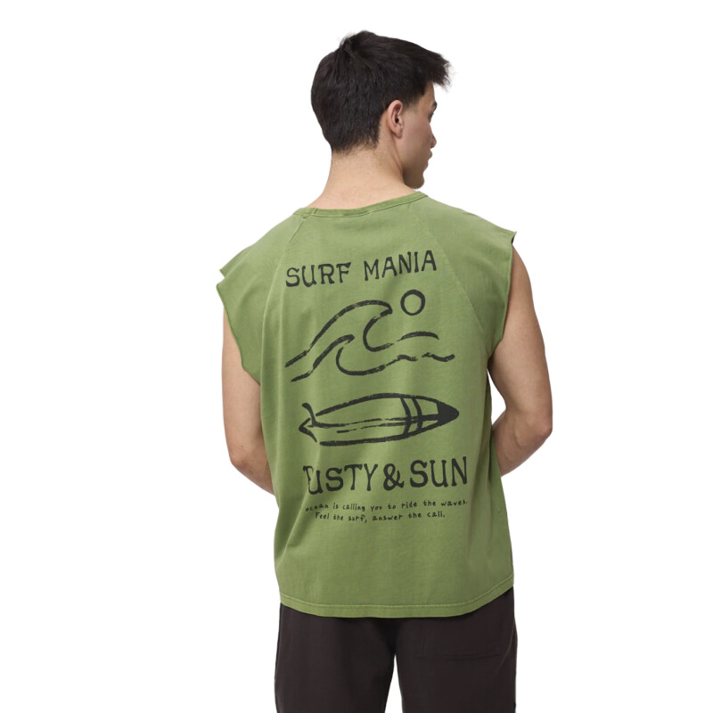 Musculosa Rusty Marea - Verde Musculosa Rusty Marea - Verde