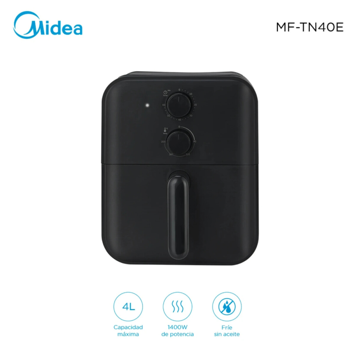 Freidora Sin Aceite Midea MF-TN40E 