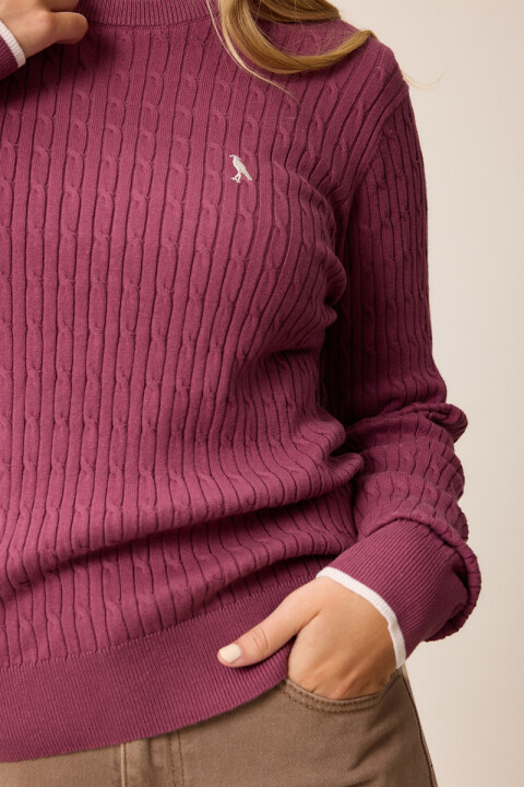 SWEATER DUNAI POLANCO Uva