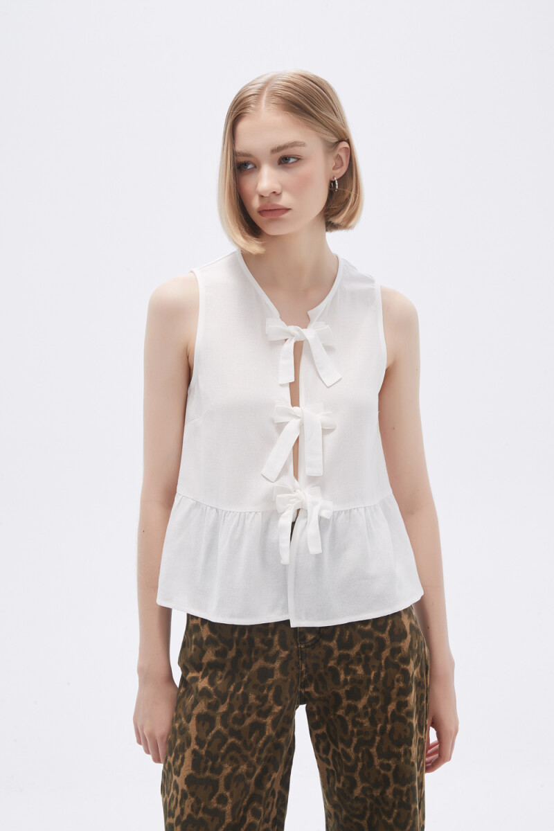 Blusa Yiana - Blanco 