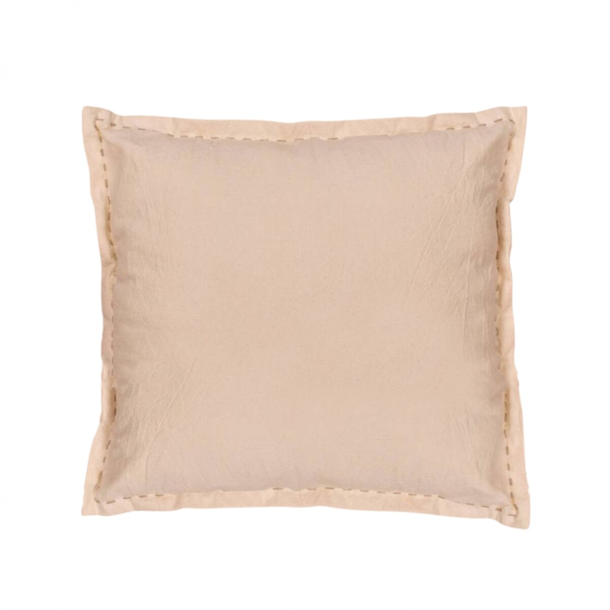 Almohadón Deco 50x50 Tusor Alas Y Pespuntes - Pilar 