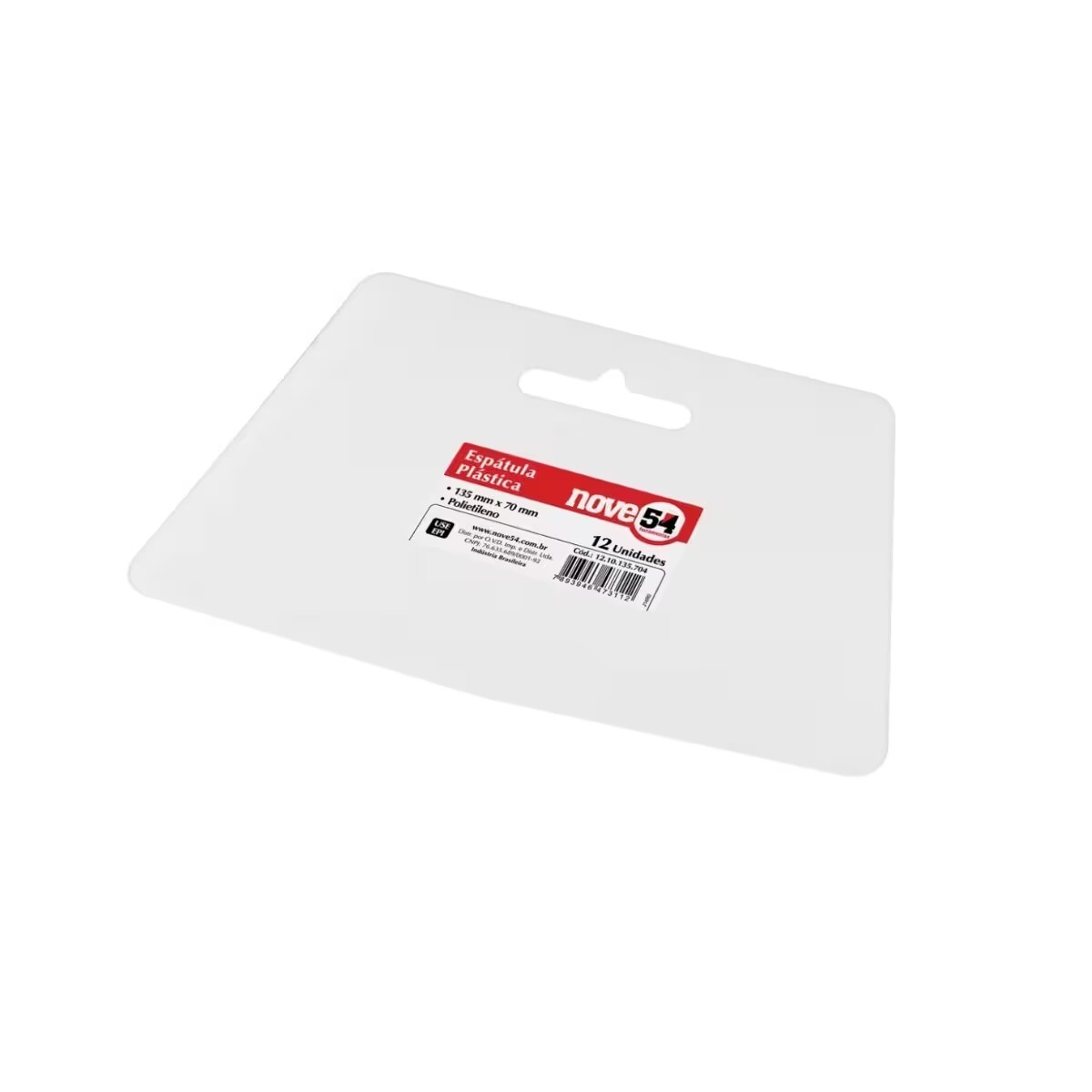 Espátula Plástica 135x70 Mm Nove54 
