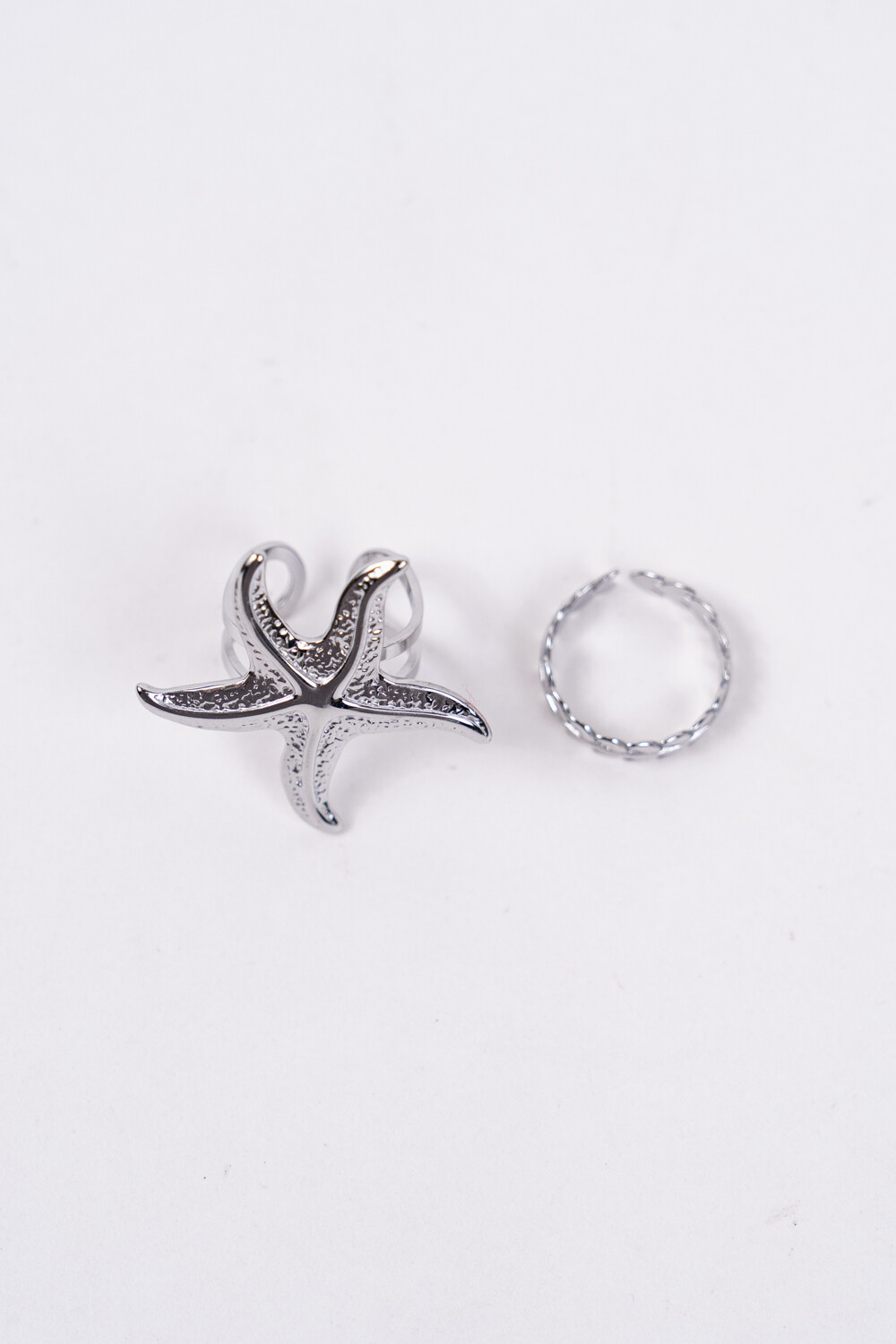 Anillo Estru Plateado