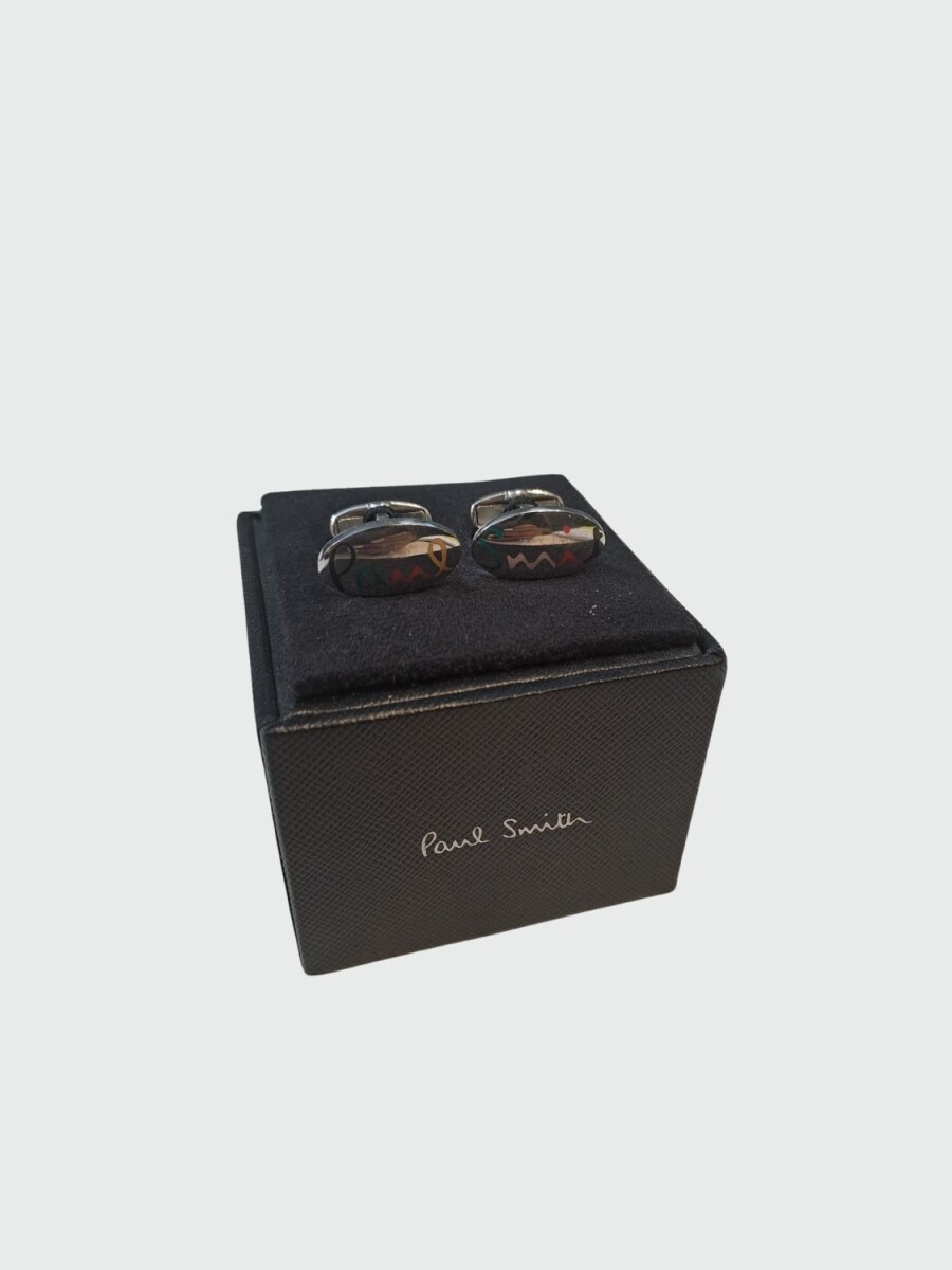 Paul Smith, Gemelos - Multistripe - Plateado 