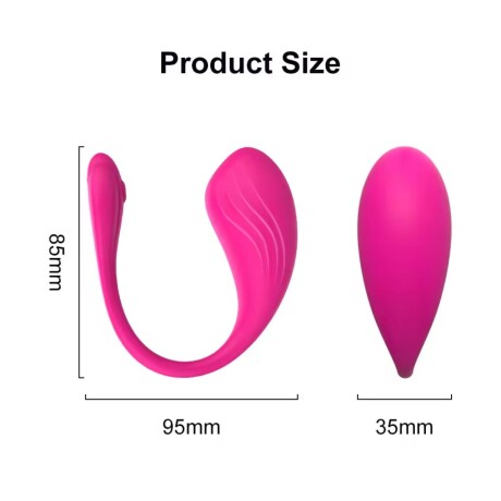 Huevo Vibrador Inalámbrico Con App Huevo Vibrador Inalámbrico Con App