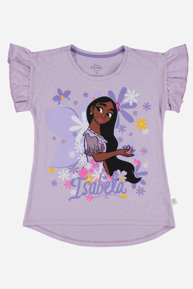 T-shirt de niña Isabella LILA