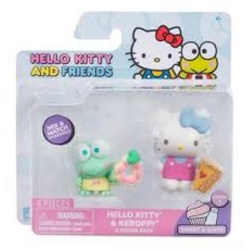 Hello Kitty Blister 2 Fig + Acc 5 Cm Surtidos Hello Kitty Blister 2 Fig + Acc 5 Cm Surtidos