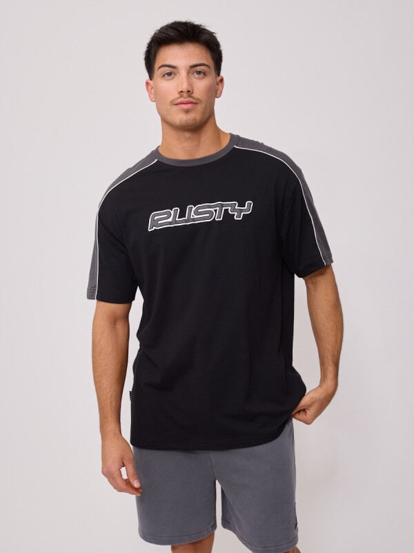 T-SHIRT ZOREN RUSTY Negro