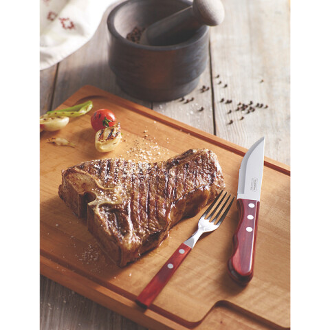 Tabla rectangular modelo CHURRASCO, 470x300x22mm TB1313