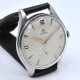 Omega Jumbo 2505-29 Caja Grande 38 Mm Año 1954 Acero Inoxidable Y Malla De Cuero Omega Jumbo 2505-29 Caja Grande 38 Mm Año 1954 Acero Inoxidable Y Malla De Cuero